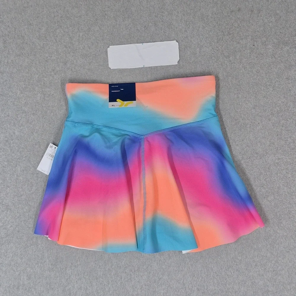 Old Navy Active Girls Activewear Skort XL (14-16) Pink Skort Graphic POWERSOFT